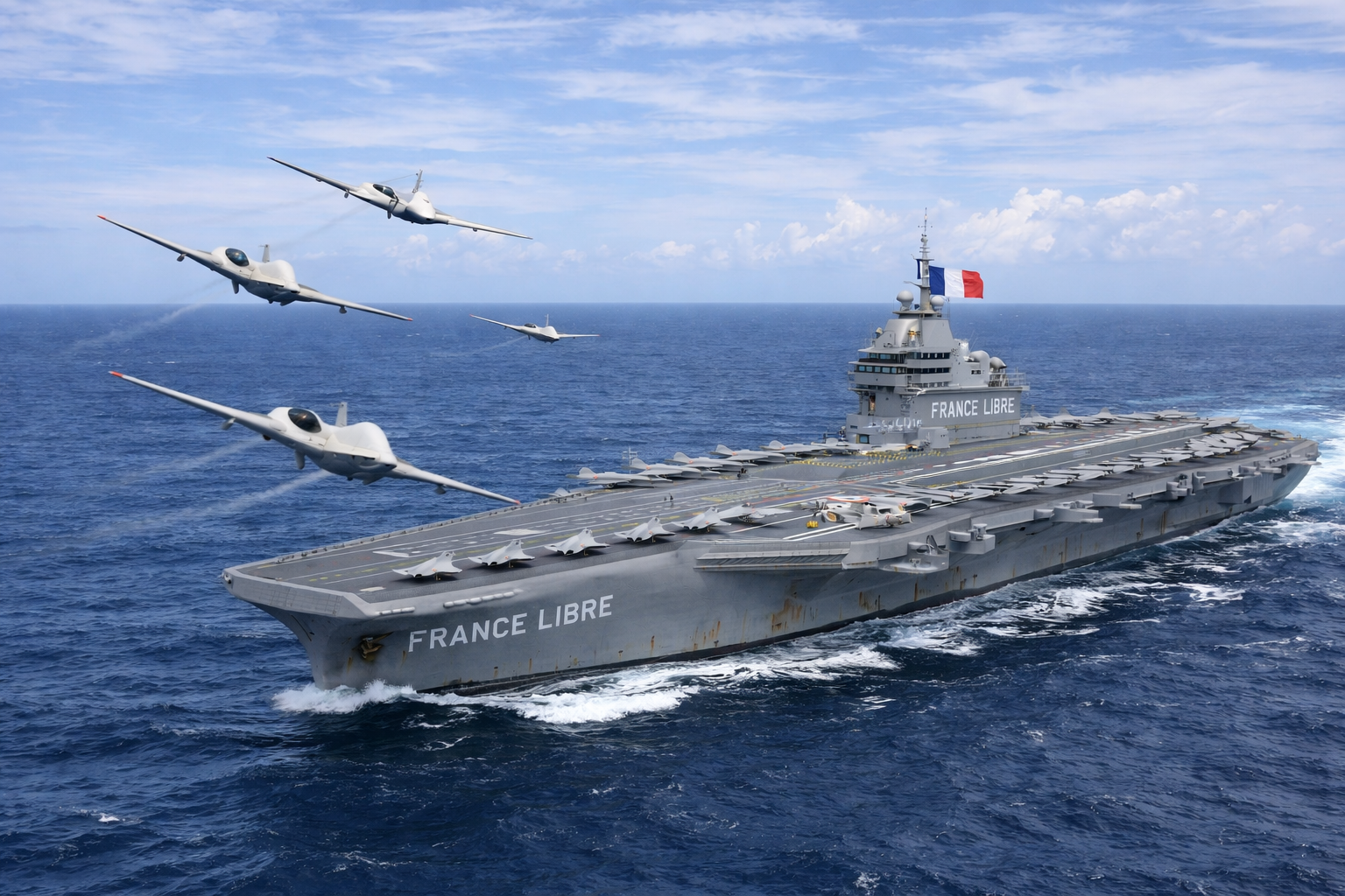 Le France Libre face aux drones et missiles hypersoniques